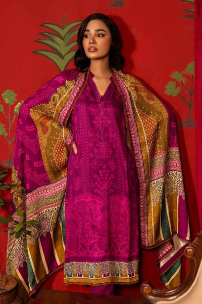 Gul Ahmed 3PC Digital Printed Pashmina Unstitched Suit with Digital Printed Pashmina Shawl AP-32008