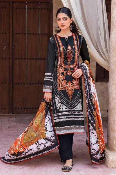 Gul Ahmed 3PC Embroidered Khaddar Unstitched Suit with Pashmina Shawl AP-32053