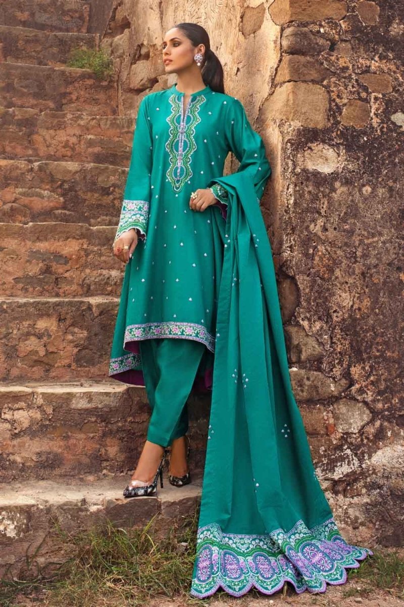 Gul Ahmed 3PC Unstitched Ayudia Suit AY-12008