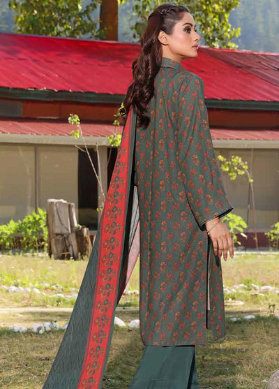 Gul Ahmed 3PC Printed Karandi Unstitched Suit AY-32004