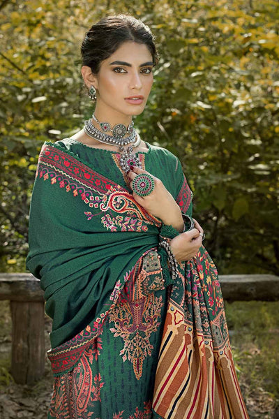 Gul Ahmed 3PC Digital Printed Karandi Unstitched Suit with Embroidered Neckline on Organza AY-32010