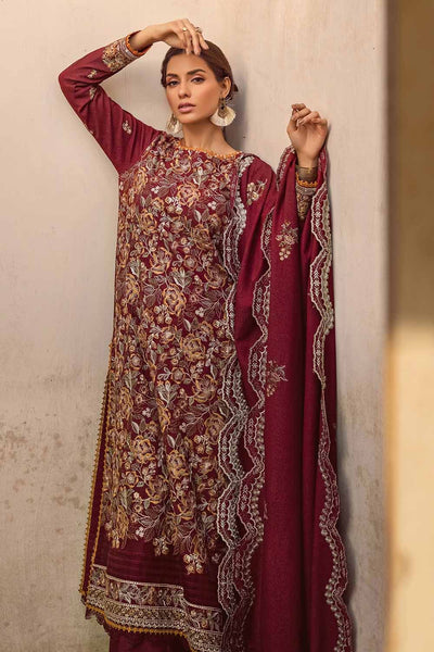 Gul Ahmed 3PC Embroidered Karandi Unstitched Suit AY-32026