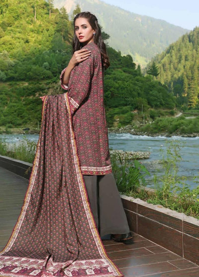 Gul Ahmed 3PC Printed Karandi Unstitched Suit AY-32031