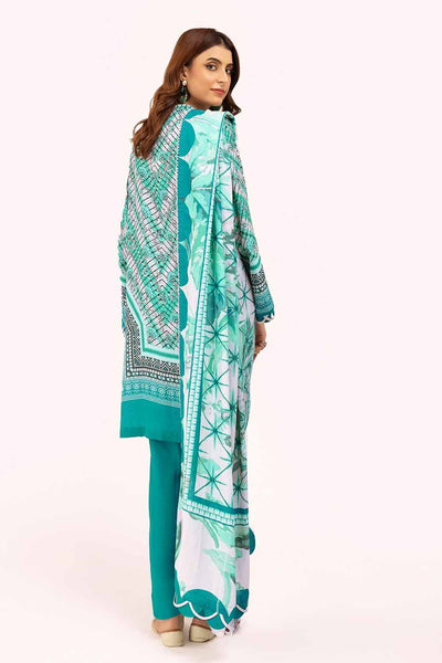 Gul Ahmed 3PC Unstitched Printed Karandi Suit AY-42003