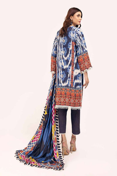 Gul Ahmed 3PC Unstitched Printed Karandi Suit AY-42004