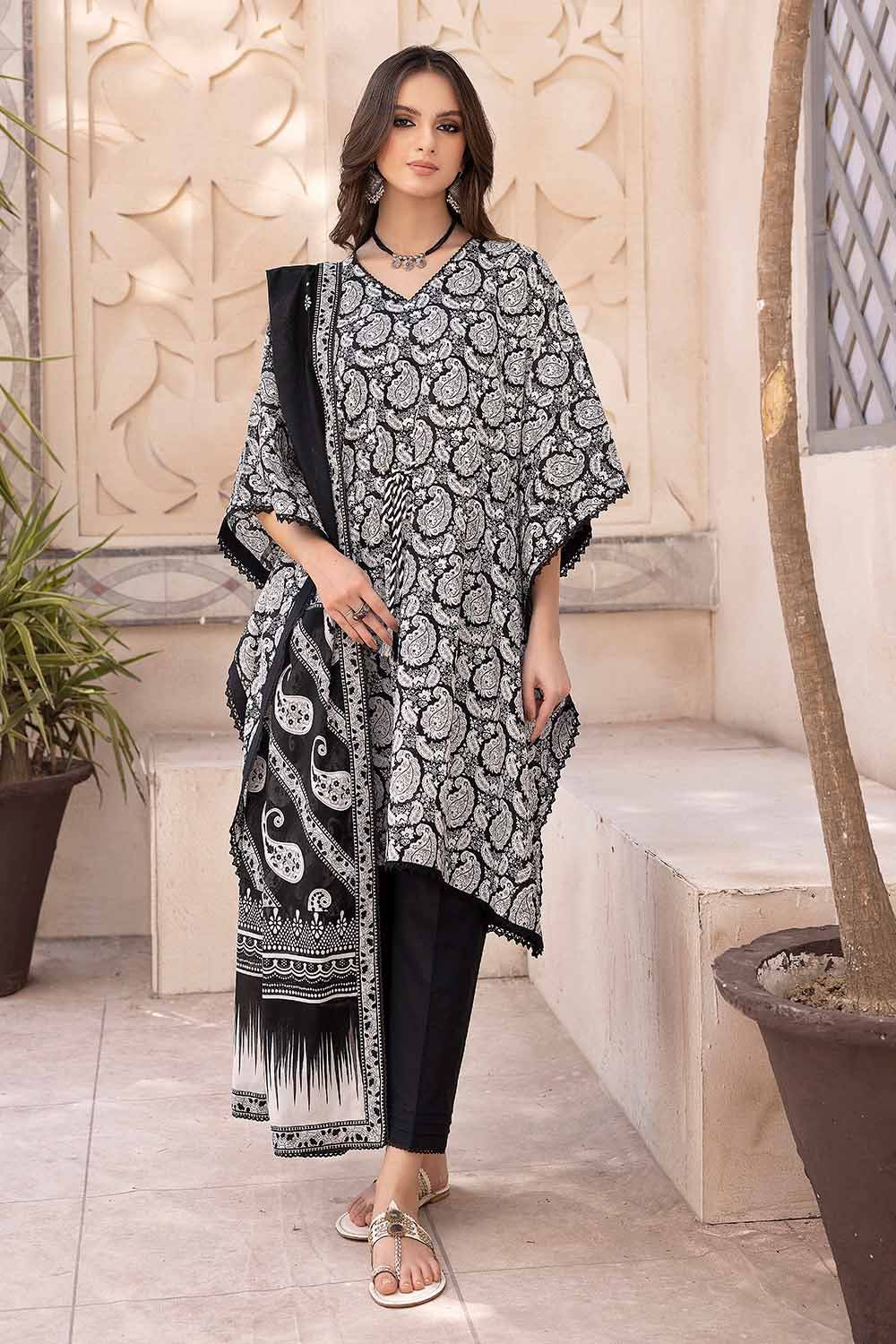 Gul Ahmed 3PC Stitched Printed Lawn Suit WGK-CMS-DP-2822