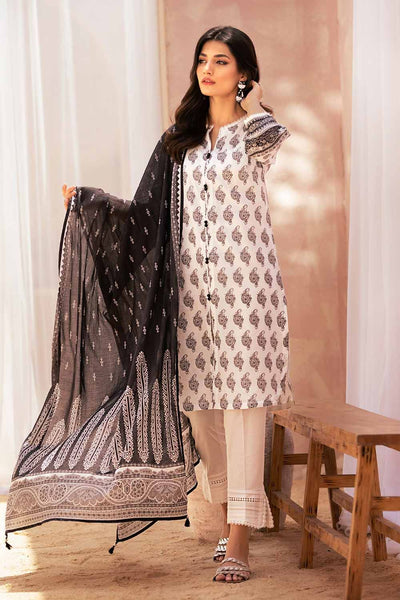 Gul Ahmed 3PC Unstitched Printed Lawn Suit B-32028