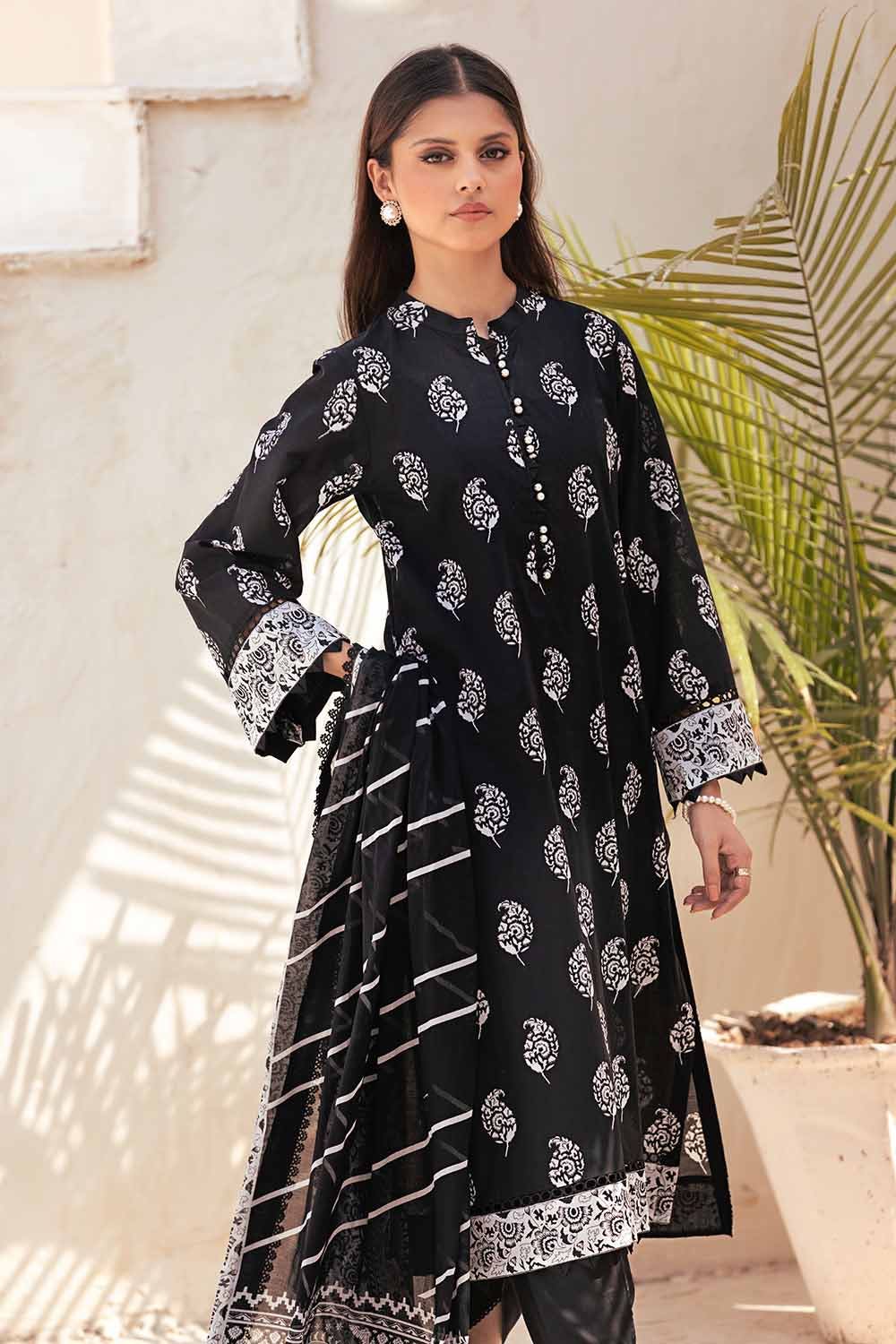 Gul Ahmed 3PC Stitched Printed Lawn Suit WGK-CMS-DP-2823