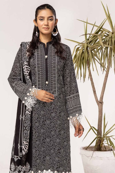 Gul Ahmed 3PC Unstitched Printed Lawn Suit B-42001