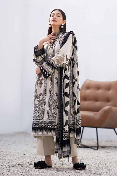 Gul Ahmed 3PC Printed Lawn Unstitched Suit B-42007