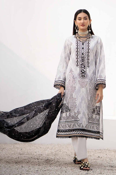 Gul Ahmed 3PC Printed Lawn Unstitched Suit B-42009