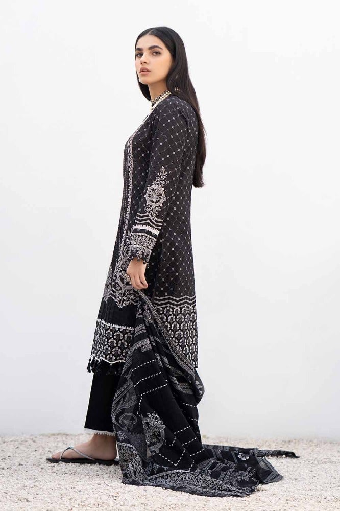 Gul Ahmed 3PC Printed Lawn Unstitched Suit B-42010