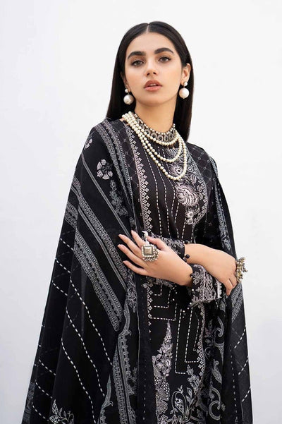 Gul Ahmed 3PC Printed Lawn Unstitched Suit B-42010