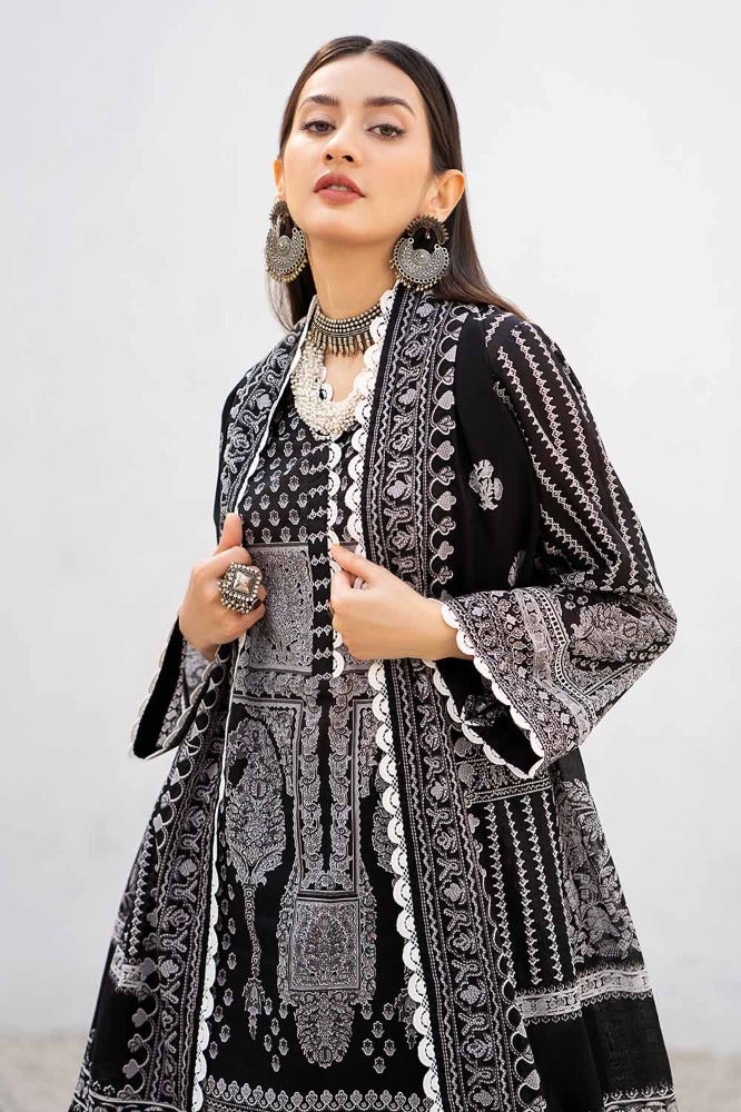 Gul Ahmed 3PC Printed Lawn Unstitched Suit B-42014