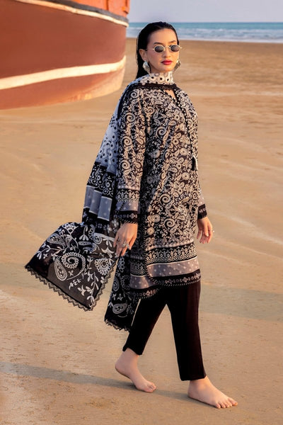 Gul Ahmed 3 Piece Unstitched Printed Lawn Suit B-52001