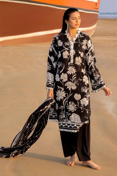 Gul Ahmed 3 Piece Unstitched Printed Lawn Suit B-52004