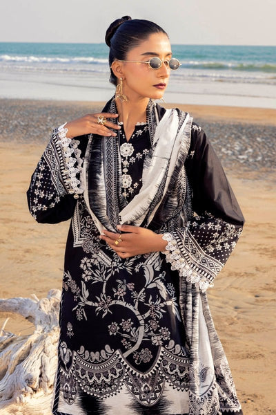 Gul Ahmed 3 Piece Unstitched Printed Lawn Suit B-52009