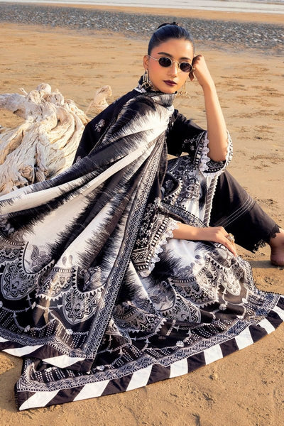 Gul Ahmed 3 Piece Unstitched Printed Lawn Suit B-52009
