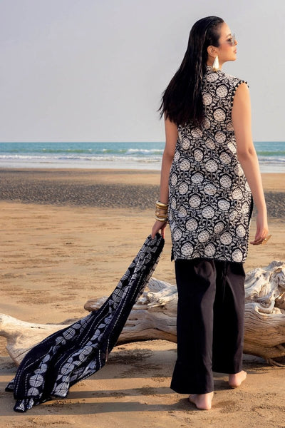 Gul Ahmed 3 Piece Unstitched Printed Lawn Suit B-52013