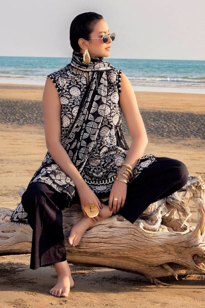 Gul Ahmed 3 Piece Unstitched Printed Lawn Suit B-52013