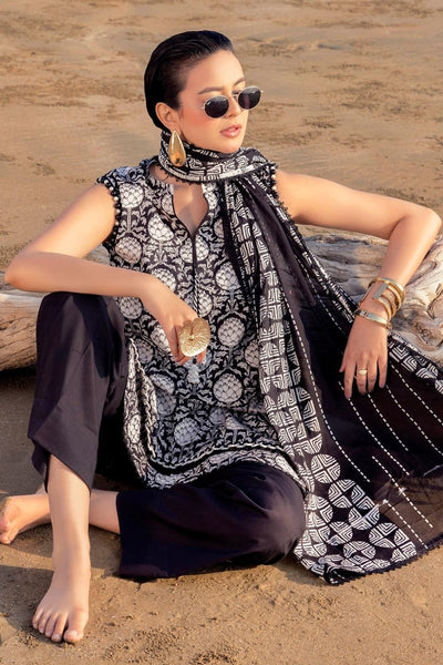 Gul Ahmed 3 Piece Unstitched Printed Lawn Suit B-52013