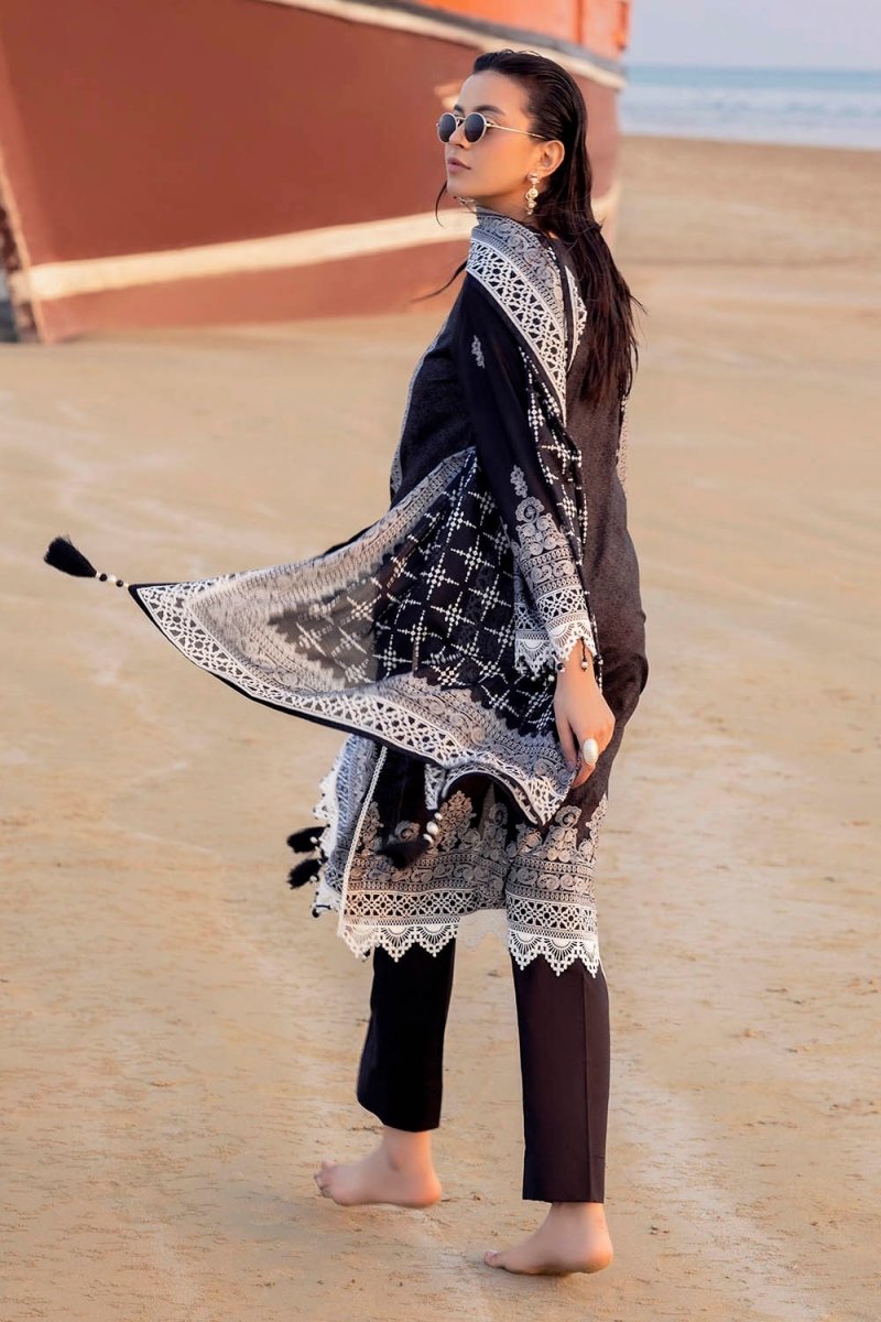 Gul Ahmed 3 Piece Unstitched Printed Lawn Suit B-52014