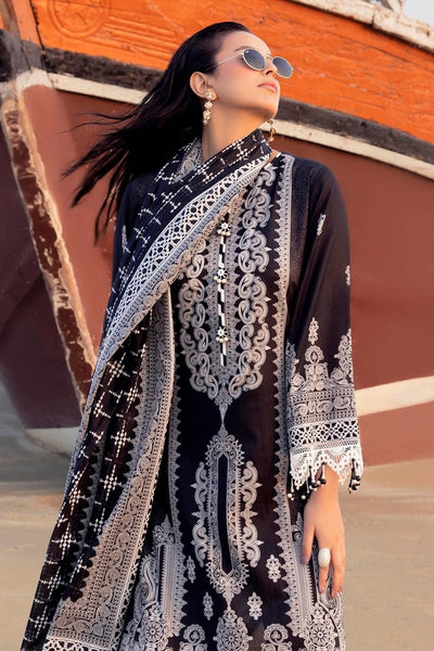 Gul Ahmed 3 Piece Unstitched Printed Lawn Suit B-52014