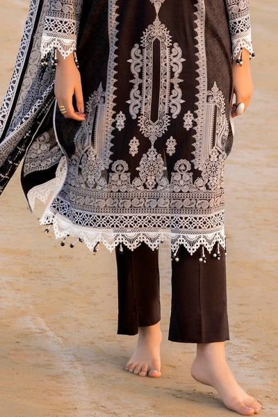 Gul Ahmed 3 Piece Unstitched Printed Lawn Suit B-52014