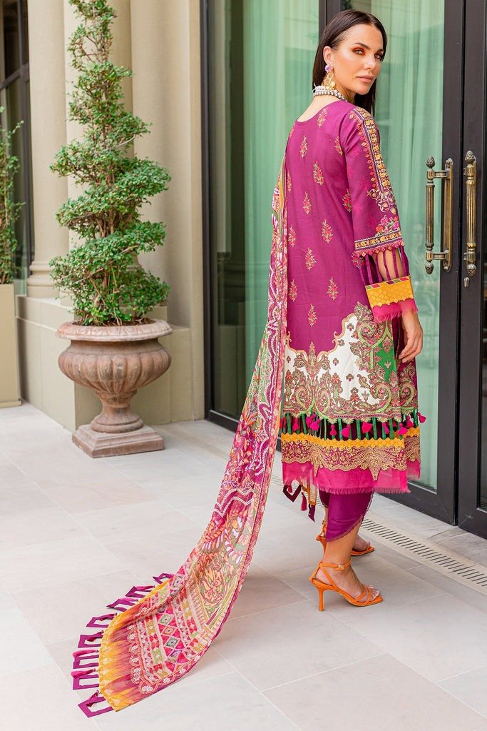 Jade Classic 3 Piece Unstitched Digital Printed Lawn Suit - BL-20053 B