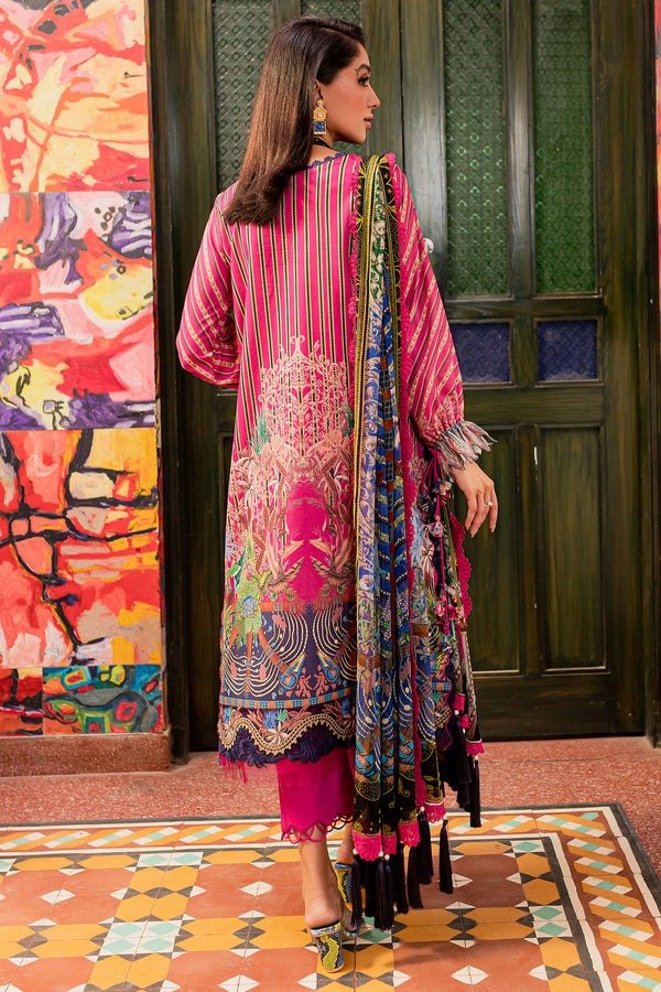 Jade Classic 3 Piece Unstitched Digital Printed Lawn Suit - BL-20190 B