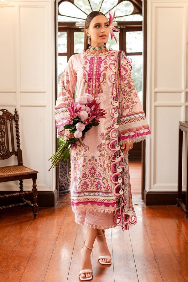 Jade Classic 3 Piece Unstitched Digital Printed Lawn Suit - BL-20421