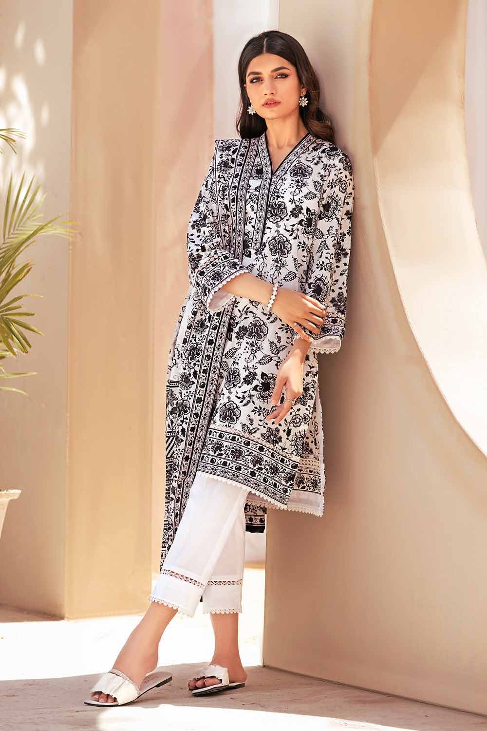 Gul Ahmed 2PC Printed Lawn Stitched Suit WGK-CMS-DP-2821