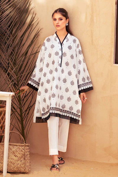 Gul Ahmed 2PC Printed Lawn Unstitched Suit BT-32006