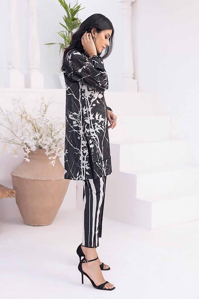 Gul Ahmed 2PC Printed Unstitched Lawn Suit BT-42001