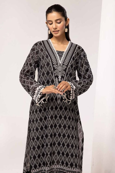 Gul Ahmed 2PC Unstitched Printed Lawn Suit BT-42006