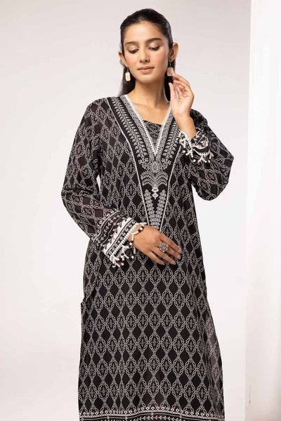 Gul Ahmed 2PC Unstitched Printed Lawn Suit BT-42006