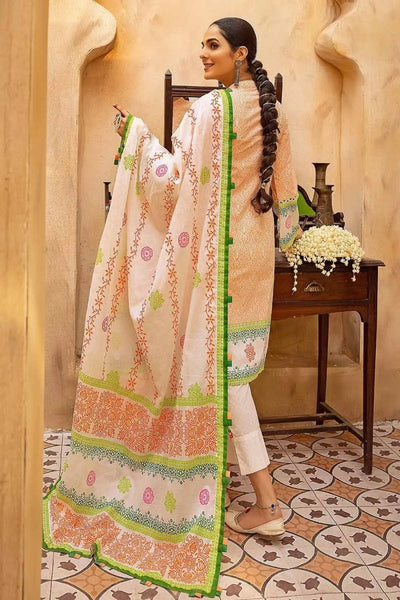 Gul Ahmed 3PC Unstitched Cotton Embroidered Suit CBE-22008