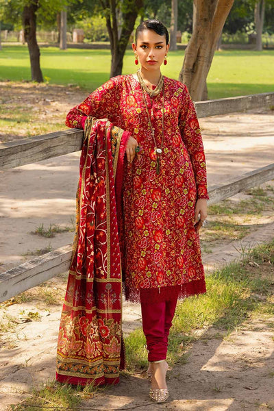 Gul Ahmed 3PC Digital Printed Cambric Unstitched Suit with Lawn Dupatta CBN-32017