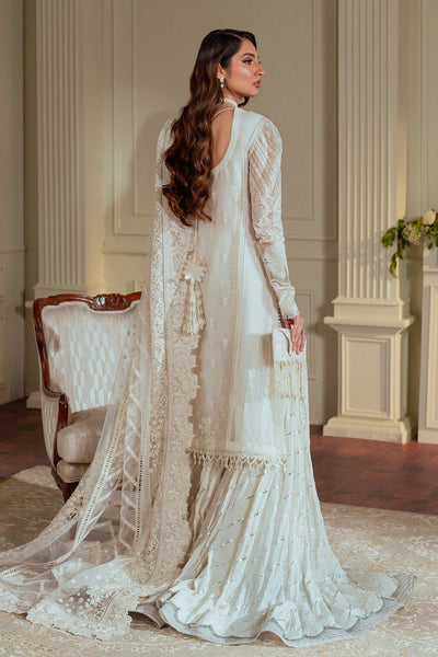 Baroque 3 Piece Unstitched Embroidered Chiffon Suit - CH13-02