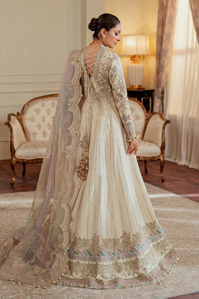 Baroque 3 Piece Unstitched Embroidered Net Suit - CH13-06