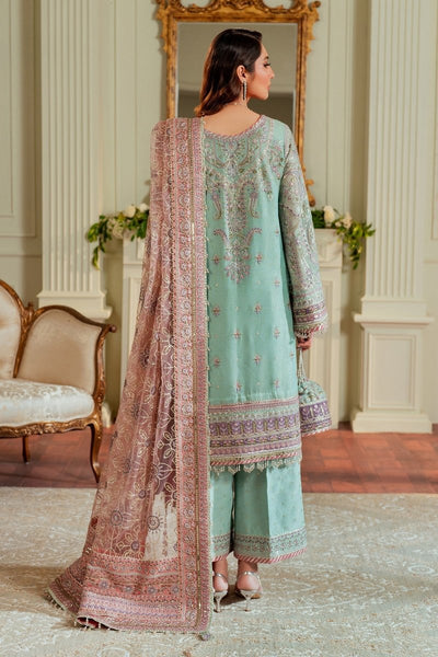 Baroque 3 Piece Unstitched Embroidered Net Suit - CH13-08