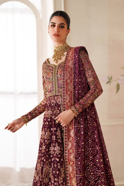 Baroque 3 Piece Unstitched Embroidered Chiffon Suit - CH14-05