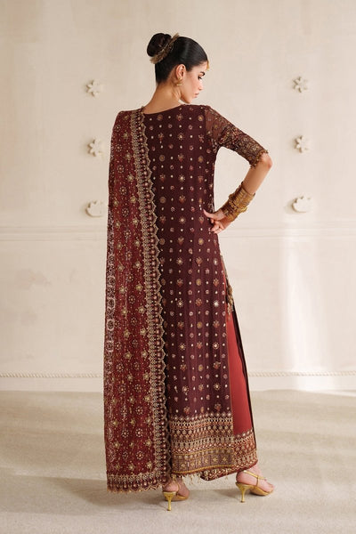 Baroque 3 Piece Unstitched Embroidered Chiffon Suit - CH14-07