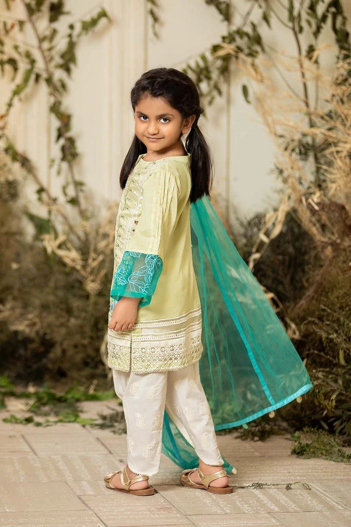 Charizma 3 Piece Stitched Kids Festive Eid Suit - CKP-21-14