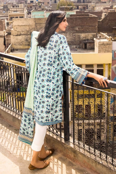 Gul Ahmed 3PC Unstitched Lawn Suit CL-1132-B