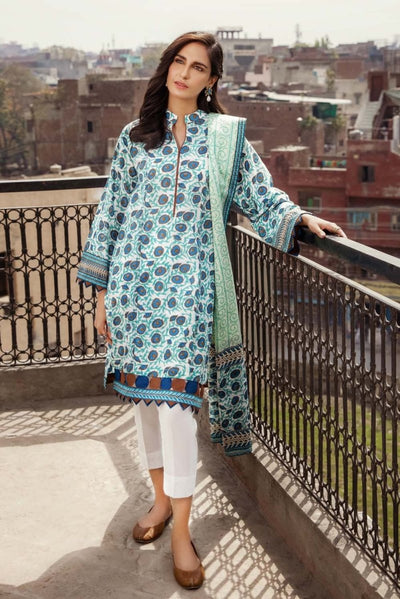 Gul Ahmed 3PC Unstitched Lawn Suit CL-1132-B