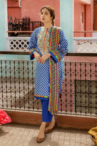 Gul Ahmed 3PC Unstitched Lawn Suit CL-1166-A