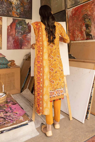 Gul Ahmed 3 Piece Unstitched Lawn Printed Suit CL-1264 B