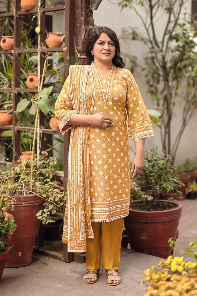 Gul Ahmed 3PC Lawn Unstitched Printed Suit CL-22012 B