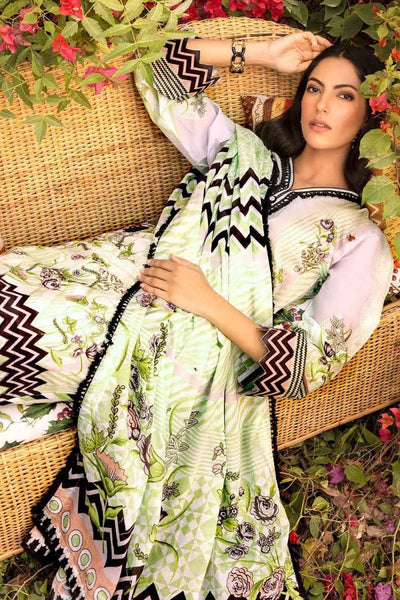 Gul Ahmed 3PC Digital Printed Lawn Stitched Suit CL-22076 B